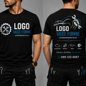 Personalizirana majica za automehaničare i autoservise – Tvrtke