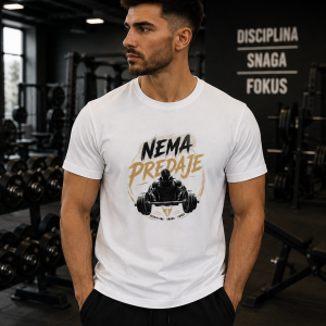 Nema predaje | Muška i ženska fitness majica – Nekategorizirane