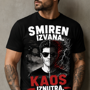 Smiren izvana. Kaos iznutra. - Muška majica – Muške majice